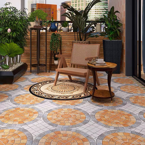 <span class=keywords><strong>5D</strong></span> phun 400x400 đá cuội gạch nhìn đá không trượt cho ngoài trời ban công hiên sân - Product Image 5