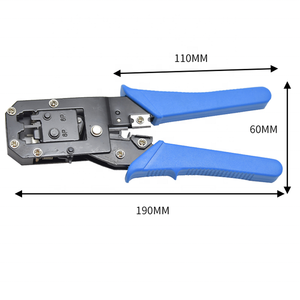 YTH HT-318 Профессиональный 6P8P RJ45 RJ11 сетевые инструменты для ремонта компьютеров модульная обжимной инструмент сетевой инструмент - Product Image 3