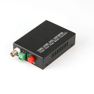 Rj45 To <strong>Bnc</strong> Video Converter 1 Pair Single Mode 1 Channel Return Data Video To Ethernet Converter - Product Image 2