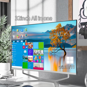 Hepsi bir Pc 23.8 24 32 inç All-in-One Pc Oem marka bilgisayar I3 I5 I7 I9 monoblok hepsi bir masaüstü bilgisayar - Product Image 1