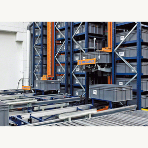 Sistema de almacenamiento de estanterías de palés innovador de almacén Sistema de almacenamiento automático ASRS Sistema de estanterías de almacenamiento automatizado Automático - Product Image 4