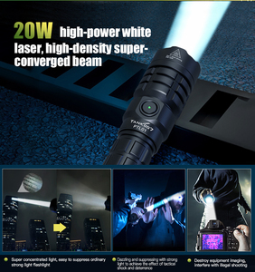 Cho tank007 chuyên nghiệp công suất cao <span class=keywords><strong>XML</strong></span> đốt trắng Laser <span class=keywords><strong>LED</strong></span> Torch dài khoảng cách nhôm sáng đèn pin chiến thuật cho - Product Image 6