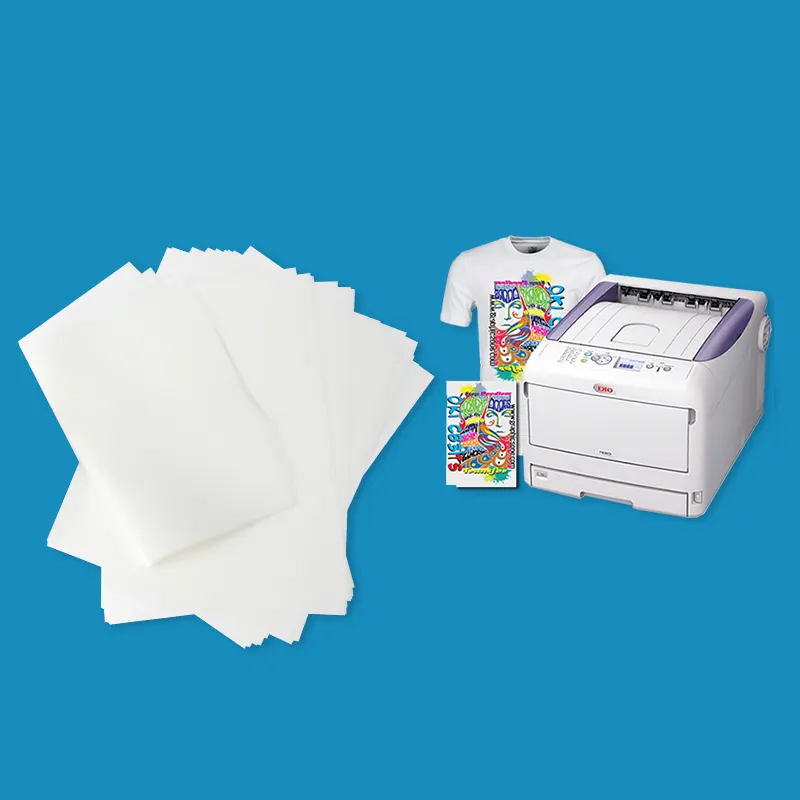 Rollo de película pet para impresora láser OKI, papel de transferencia de calor A3 A4, 0.075mm, 60cm de ancho, simple, gratis