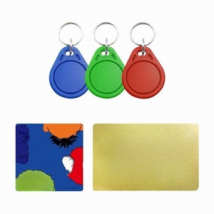 พวงกุญแจบัตรประจำตัวประชาชน RFID สำหรับโทรศัพท์มือถือ NFC รุ่น ISO คุณสมบัติในที่พักอาศัยความถี่125Hz 13.56Hz - Product Image 2