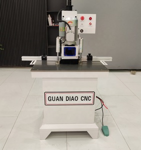 侧孔镗孔铰链钻孔机多功能立式冲床单头/双头铰链钻孔机 - Product Image 2