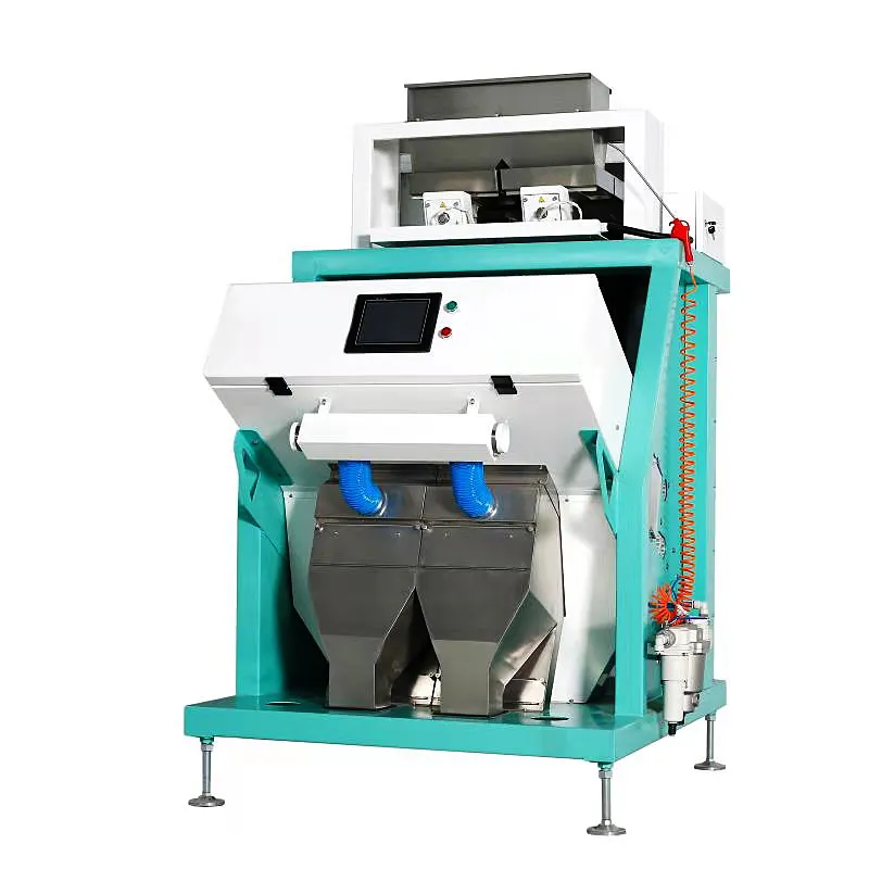 PinYang R2 CCD Máquina clasificadora de color de grano, arroz, soja, café, nueces Máquina clasificadora de color de plástico