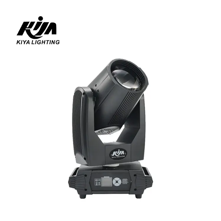 KIYA Luces de Cabeza Móvil 295 haz de luz DMX512 control disco de color y estroboscópico para DJ o fiesta disco