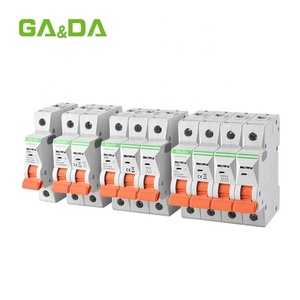 Mini disyuntor miniatura eléctrico MCB 2P AC certificado CE con corriente nominal de 25A y protección LI LSI - Product Image 5