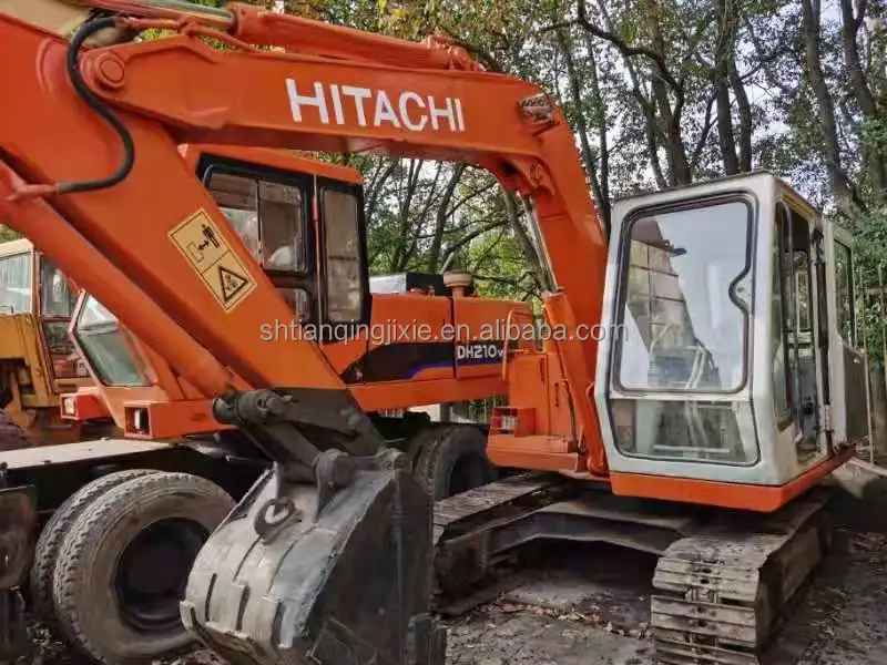 Miniexcavadoras de orugas usadas superventas 6t HITACHI EX60 original de Japón pequeña excavadora de suelo pavimento maquinaria de construcción Pakistán