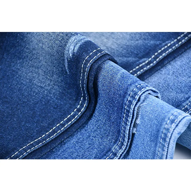 ออกแบบใหม่ขายส่งผ้าฝ้าย 100% กางเกงยีนส์ fabric10*10 บุรุษกางเกงยีนส์ผู้หญิงแจ็คเก็ตผ้ายีนส์