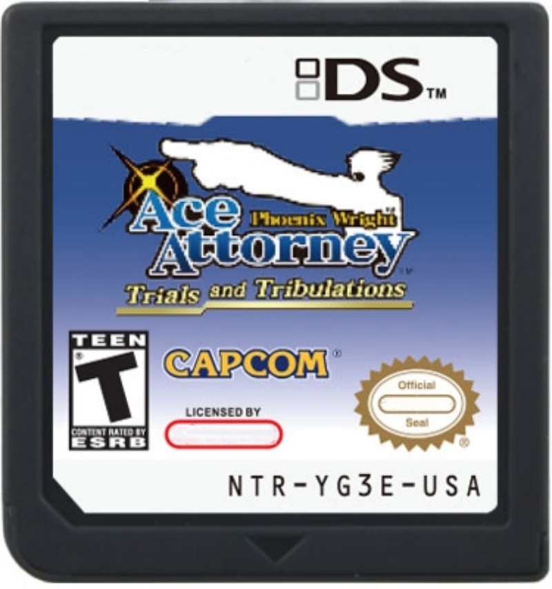 Black-Phoenix Wright Ace Attorney Trials and Tribulations