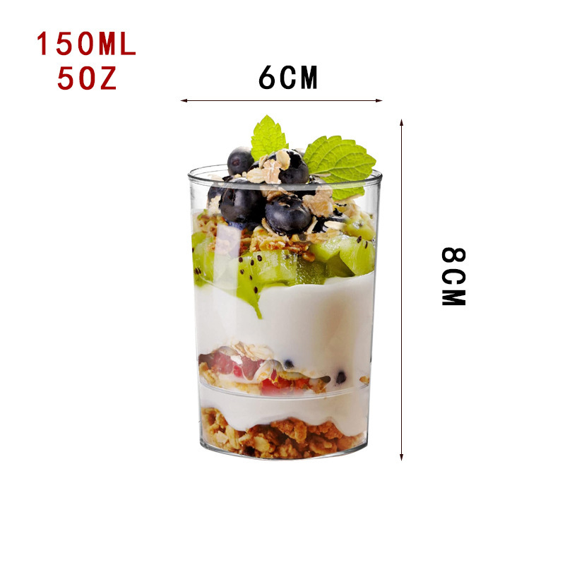 ถ้วยกลมใส 150 มล.