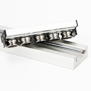 47mm de ancho construido en doble eje rastreador rodillo guía lineal de aluminio SGR20N SGB20N 3 4 5 ruedas bloque - Product Image 2