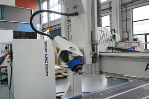 Easy to Operate 4 Aixs 1325 Atc Rotary Swing Spindle <strong>CNC</strong> <strong>Router</strong> <strong>with</strong> Syntec <strong>Control</strong> System Machine Woodworking PVC Aluminum - Product Image 2