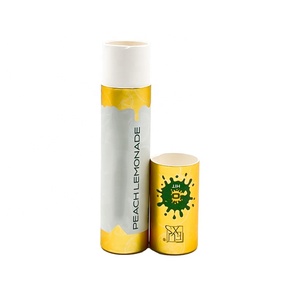 定制设计个性化白色预生物降解纸板金箔卷现货UV白管圆筒圆盒<span class=keywords><strong>2025</strong></span>包装