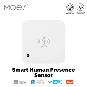 Tuya WiFi Smart Human Presence <strong>Sensor</strong> <strong>Motion</strong> and Motionless <strong>Detection</strong> <strong>Light</strong> Luminance <strong>Sensor</strong> Wired Design App Notification - Product Image 3