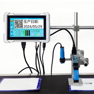 多機能オンラインバッチコーディング機インクジェットQRコードバーコード日付コーダーボックス/バッグ/金属/木材印刷用ロゴ桁プリンター - Product Image 3
