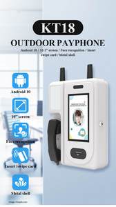 4G Volte Cuộc Gọi Video Điện Thoại Treo Tường Không Thấm Nước Cho Nhà Tù Trường Màn Hình Lớn Thẻ IC Nhận Dạng Khuôn Mặt <span class=keywords><strong>Sim</strong></span> Công Cộng Payphone - Product Image 2