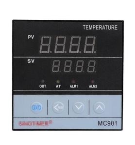 Instrumento de control inteligente de temperatura MC901, relé de calefacción y refrigeración de entrada universal, salida sólida SSR, 220V - Product Image 2