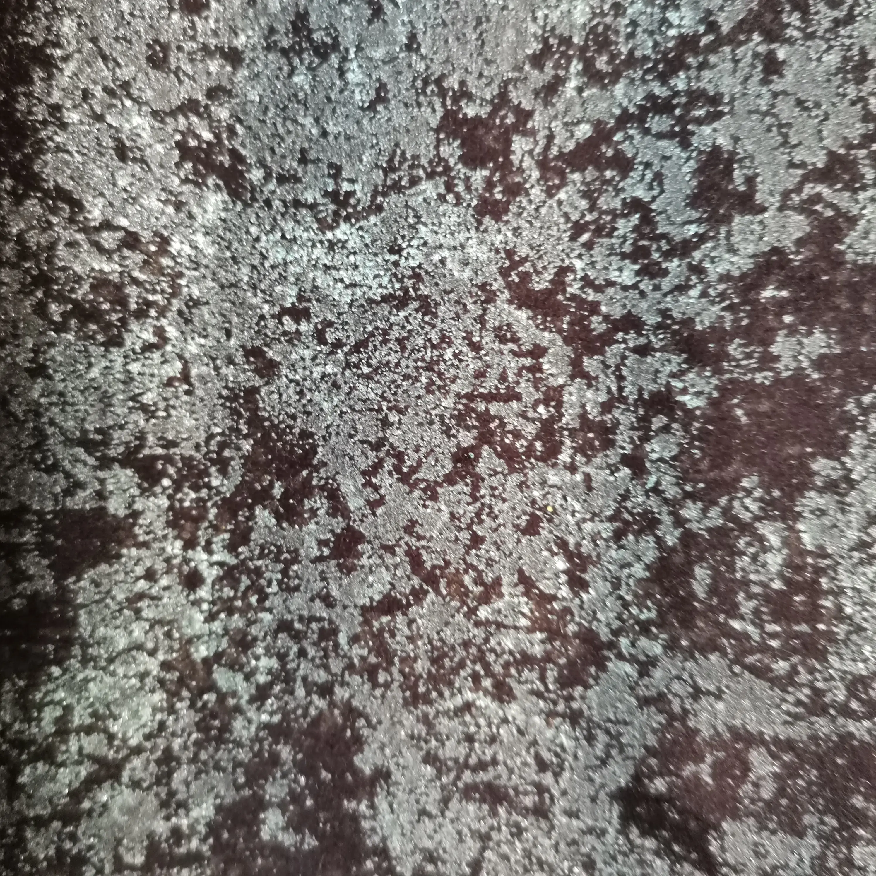 % 100% polyester folyo baskılı hollanda kadife kanepe döşemelik kumaş için