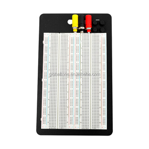 Arduinoプロトタイピングデモンストレーションキットおよびボード用の金属製バックプレート付きブレッドボード用の大きな1660タイポイントソルダーレス - Product Image 1