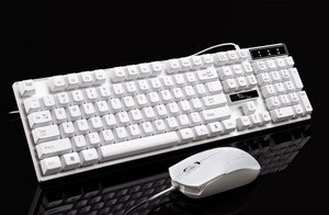 New Q17 Home Office <strong>White</strong> USB Cable Universal <strong>Keyboard</strong> <strong>and</strong> <strong>Mouse</strong> Kit <strong>Mouse</strong> Kit Manufacturers for PC <strong>Computer</strong> - Product Image 4