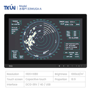 Nhà máy 13.3 inch công nghiệp <span class=keywords><strong>LCD</strong></span> màn hình cảm ứng màn hình AG + Kính ràng buộc IP65 không thấm nước 1000 nits hiển thị ngoài trời cho IPS - Product Image 3