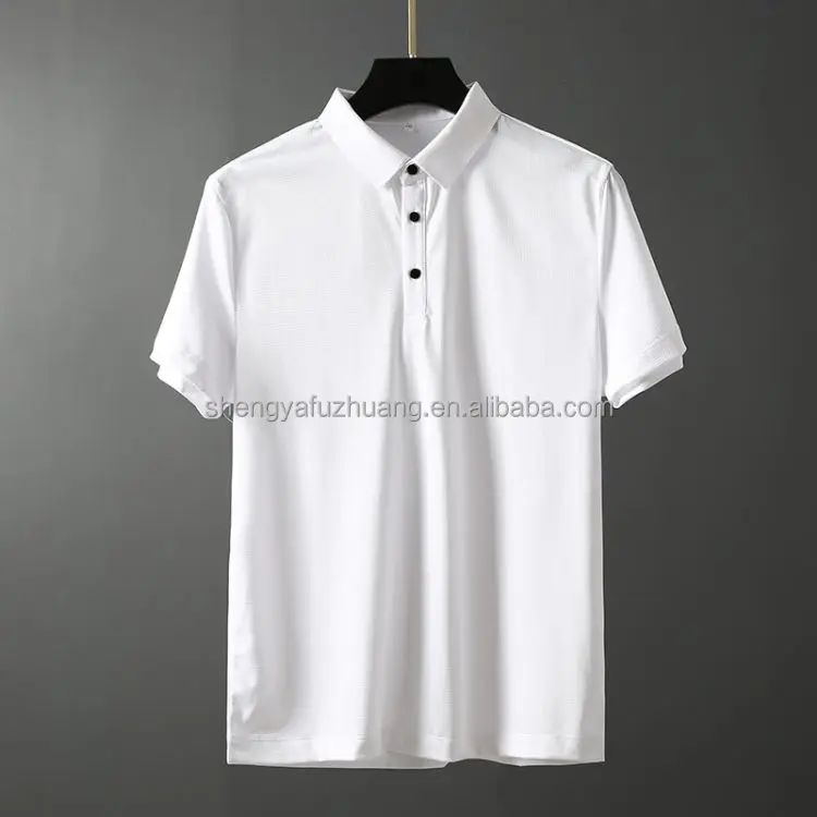 Wholesale New Design Men's Cotton Polo Shirt Summer Golf Shirt Sport Wear Men's Short Sleeve Polo Shirt Moisture Wicking