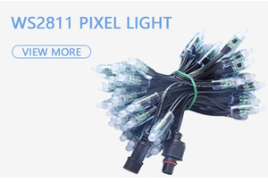 Ws2811 12V Zylinder knoten strahl wu ws2811 Quadrat ws2811 ic rgb Vollfarb pixel 5V 12V LED-Modul licht