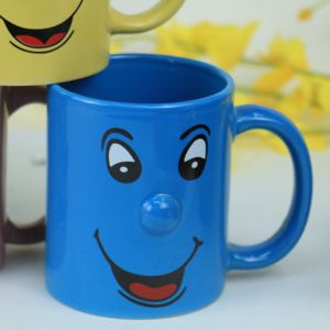 マグカップセラミックカラー漫画スタイル表現低価格テクスチャ工場卸売 - Product Image 4