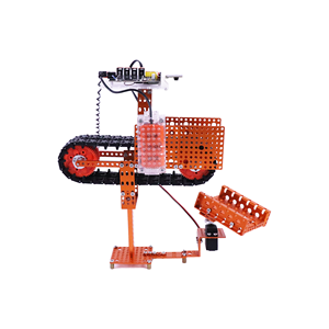 AI Factory Programmable Robotic Kit STEM Pädagogische Codierung DIY Roboter Metall montage Fernbedienung Roboter Spielzeug