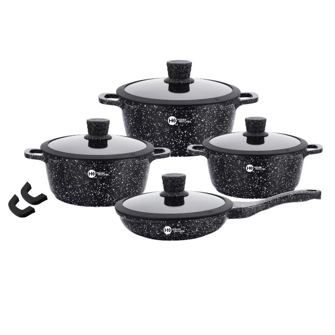 8 pcs set + ear black