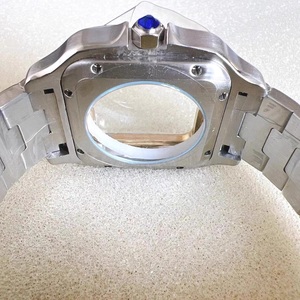方形PVD金表表壳38毫米NH35表壳套装316L钢手镯手表NH36自动机芯维修零件 - Product Image 4