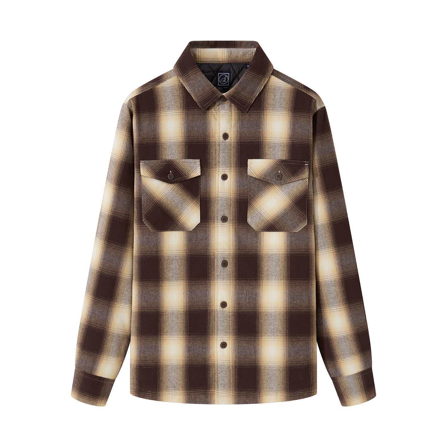 BROWN BIG PLAID