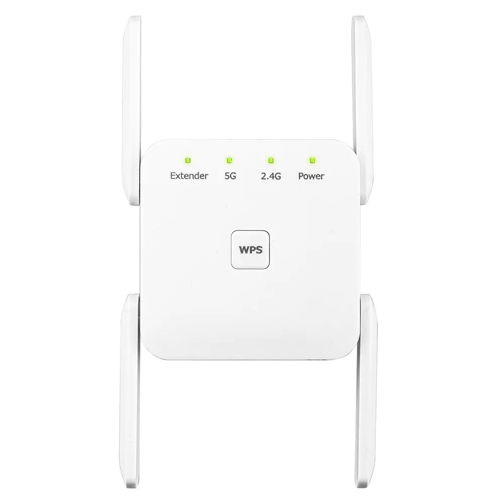 5Ghz拡張WiFi1200MbpsWiFiリピーター1xLANポートワイヤレス信号ブースター11ACRepetidor長距離