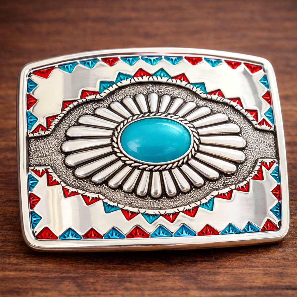 turquoise buckle