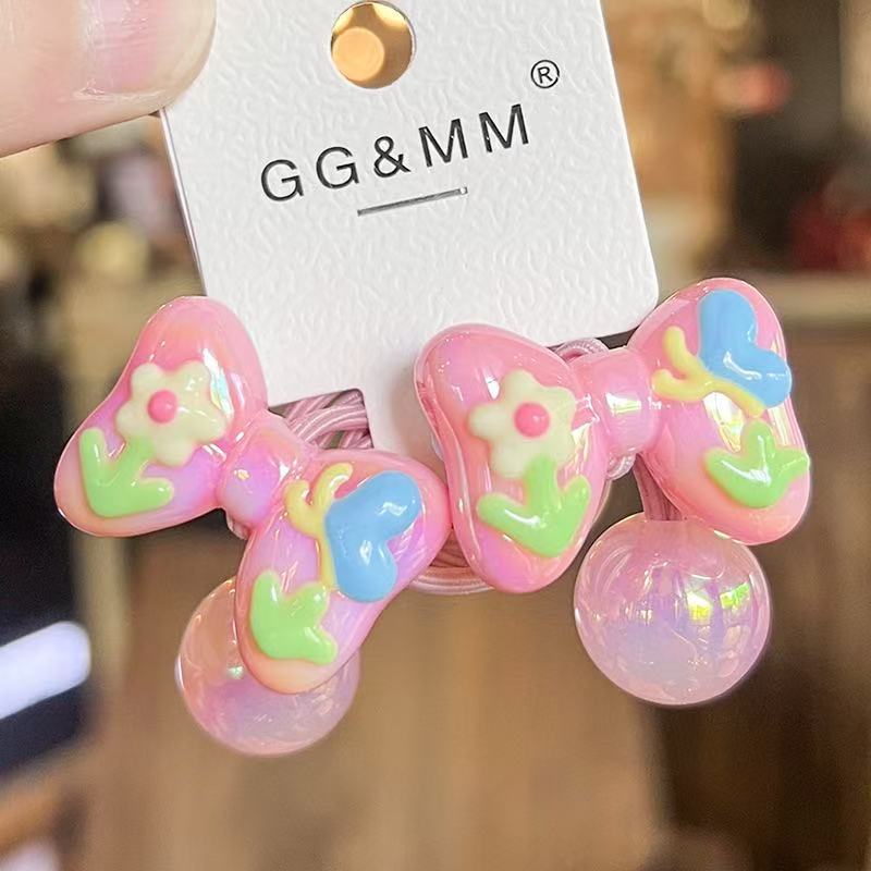 2. Fiocco rosa 2 pz/set