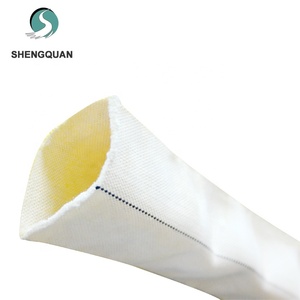 polyester bulk cement <strong>loading</strong> canvas hose used for ship <strong>unloader</strong> flat width 113mm - Product Image 1
