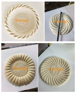 Naan Sesame Flatbread Pizza <strong>Crust</strong> Shaping <strong>Forming</strong> Machine With Different Pattern/ Shaobing Maker - Product Image 5