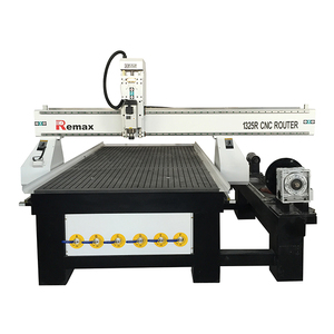 Máquina enrutadora CNC para carpintería de 4 ejes con mesa giratoria para madera - Product Image 1