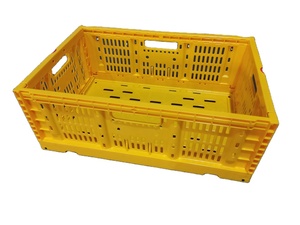Cajas apilables plegables para supermercado, contenedor de plástico, multiusos, 4623 - Product Image 6