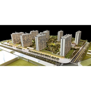 Modelo de escala de edificio arquitectónico personalizable de alta calidad, construcción de planificación urbana para Villa, diseño de modelo 3D hecho de plástico - Product Image 1