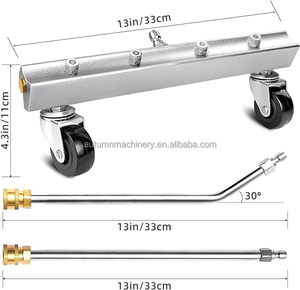 เครื่องฉีดล้างเกียร์ด้วยแรงดัน4000PSI พร้อมแท่งยาว13นิ้ว2อันและแท่งมุม30องศา1อัน (เกียร์ลงจอด4หัวฉีด) - Product Image 4