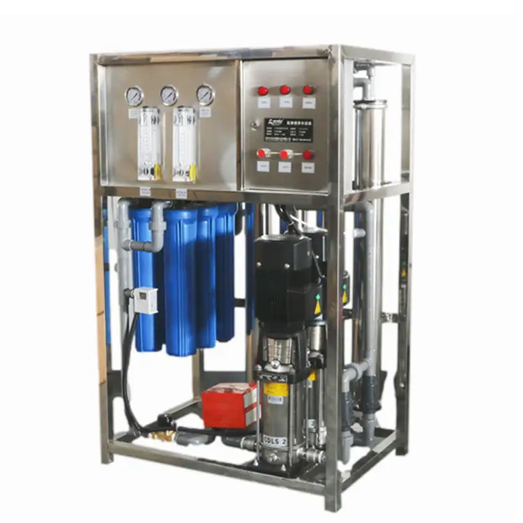 1000LPH RO équipement de traitement de l'eau système de purification d'eau par osmose inverse