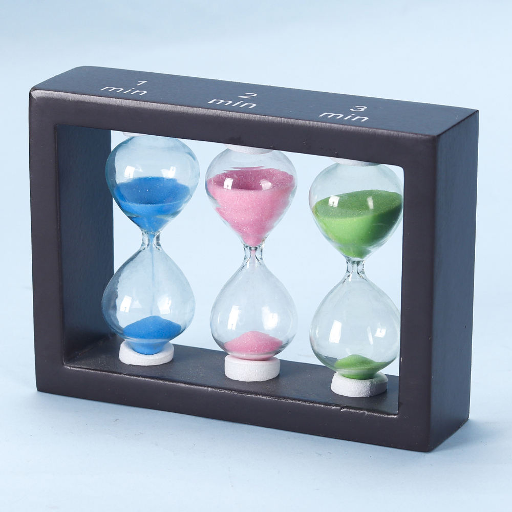 Sablier à cadre en bois de thé personnalisé