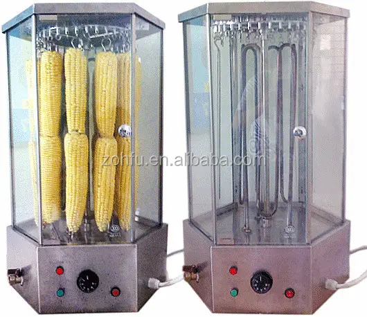 Máquina de maíz a la parrilla/máquina tostadora de maíz eléctrica