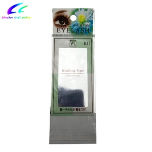 Customized Printed OPP Plastic Resealable Packaging <strong>Bag</strong> <strong>with</strong> <strong>Header</strong> Card for Eyelashes Packaging - Product Image 4