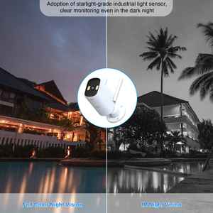 Cámara DE SEGURIDAD WiFi inteligente para exteriores de 8MP con kit de sistema de cámara LCD de 10,1 pulgadas 4CH NVR que incluye función de visión nocturna - Product Image 6