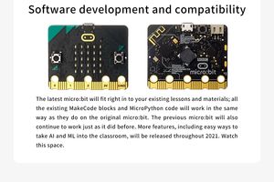 New Arrival BBC Microbit V2 micro:bit V2.2 Development Board Updated From Education <strong>Program</strong> Learning Kit for School DIY Project - Product Image 4