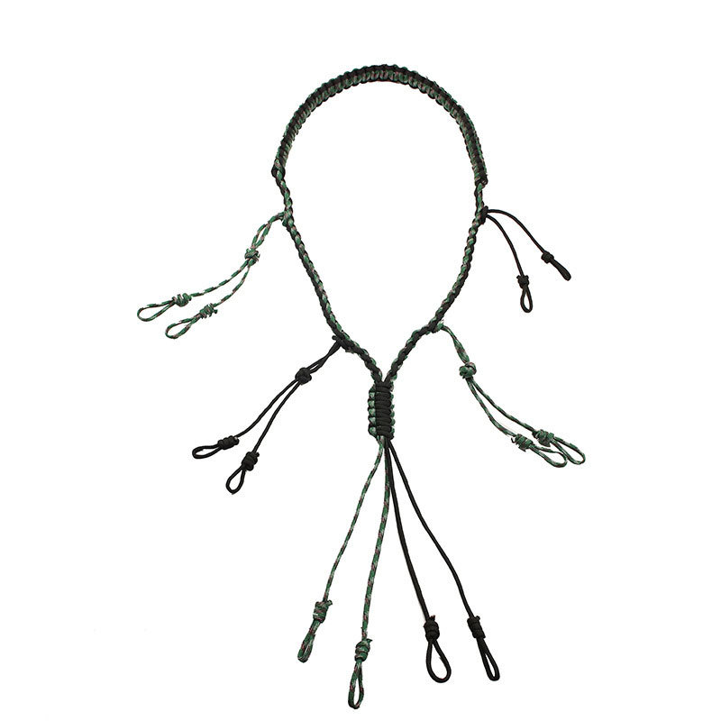 Camuflaje verde negro